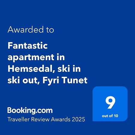 Fantastic Apartment In Hemsedal, Ski In Ski Out, Fyri Tunet Exterior foto